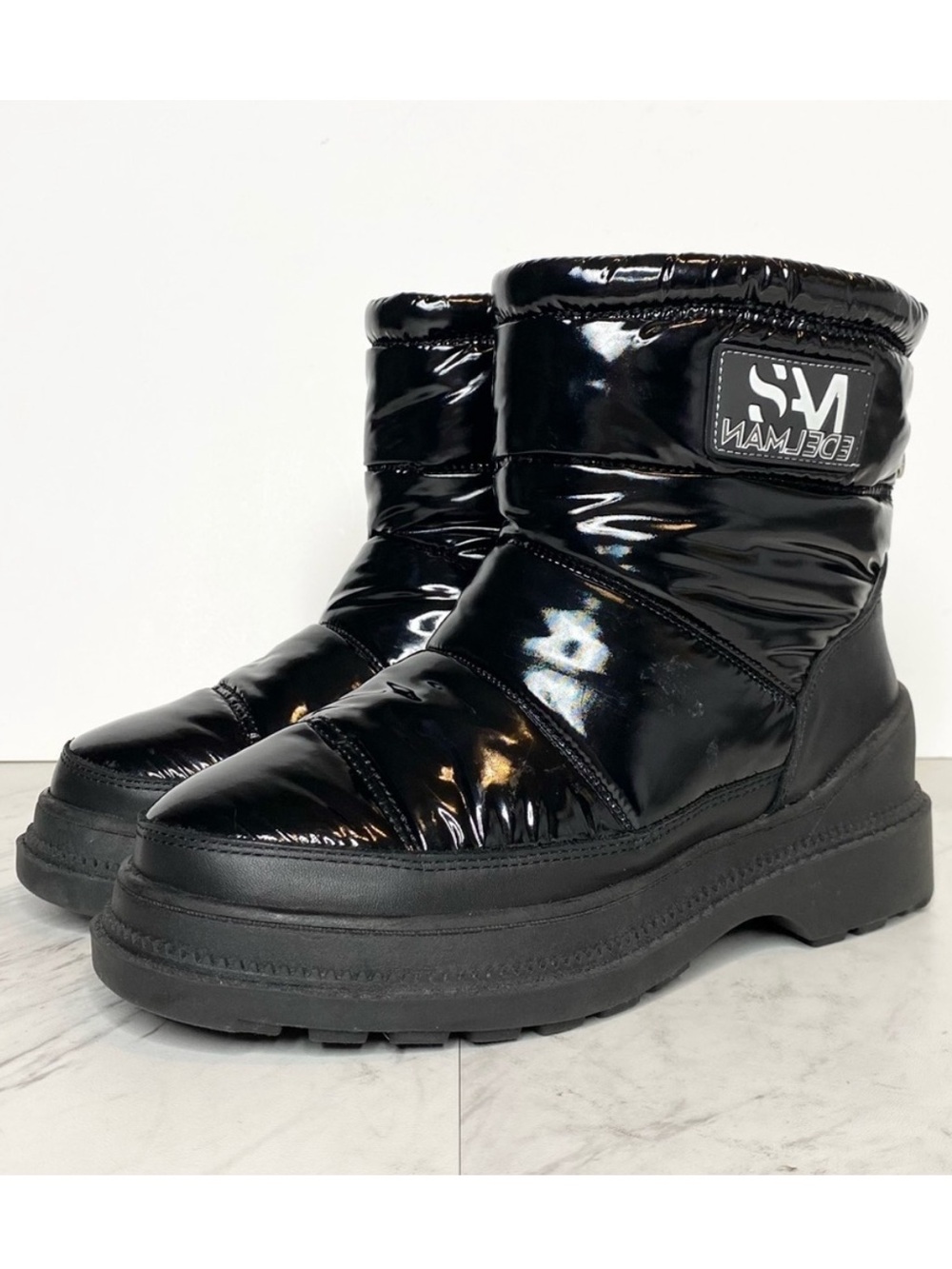 New! Sam Edelman Carlton Puffer Weather Boot 6